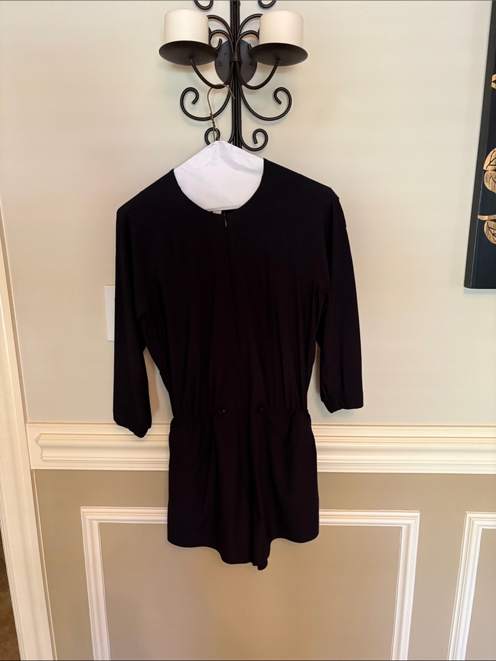 lululemon athletica size 0 Black  Romper
Missing knob on waistband